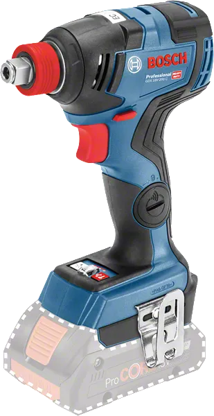 Bosch GDX 18V-200 C Cordless Impact Driver/Wrench — 200Nm 2-in-1 Hex & Square Drive